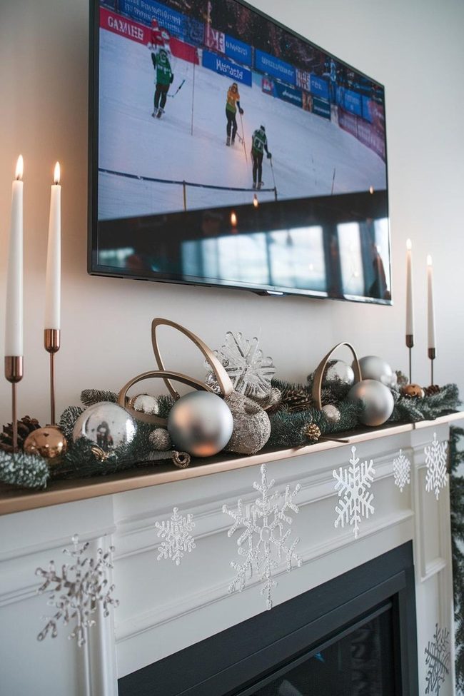 Silver Snowflake Mantle Current Symmetry