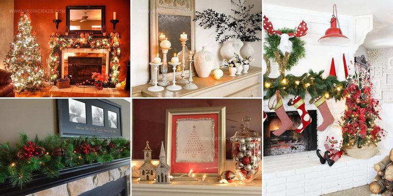 2433930 Christmas Mantel Decoration Concepts