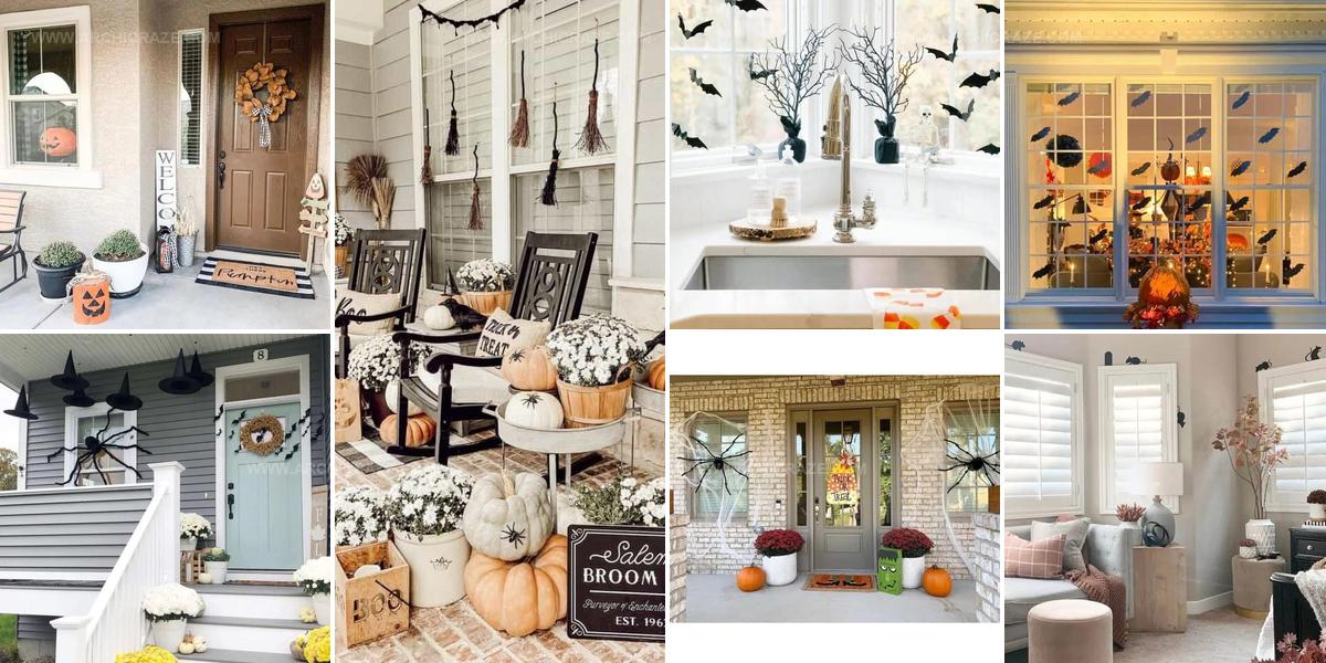 9417182 Artistic Halloween Window Decor Ideas