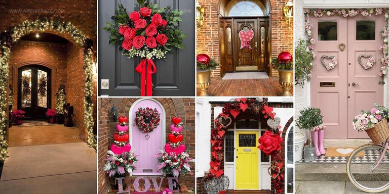 3085859 Decorative Valentines Door Decoration Ideas