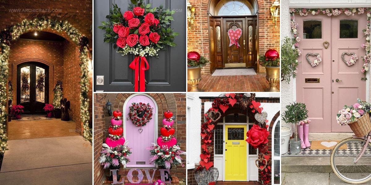 3085859 Decorative Valentines Door Decoration Ideas