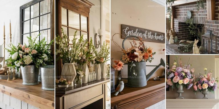 9927510 Spring Mantel Decorating Ideas