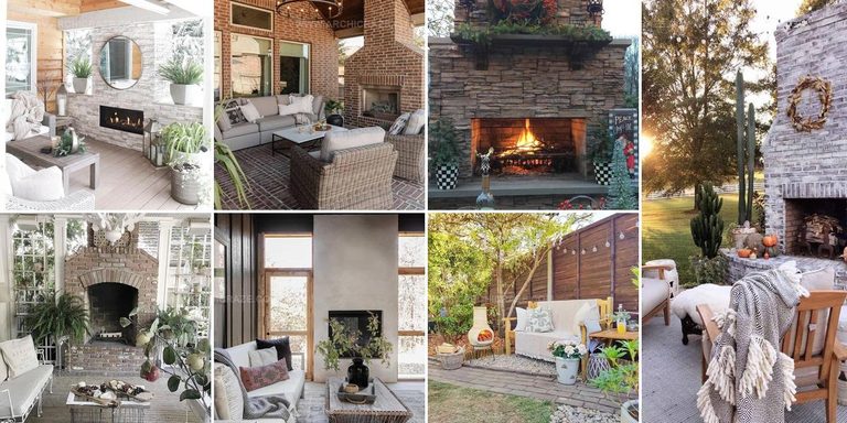 3205814 Modern Outdoor Fireplace Ideas