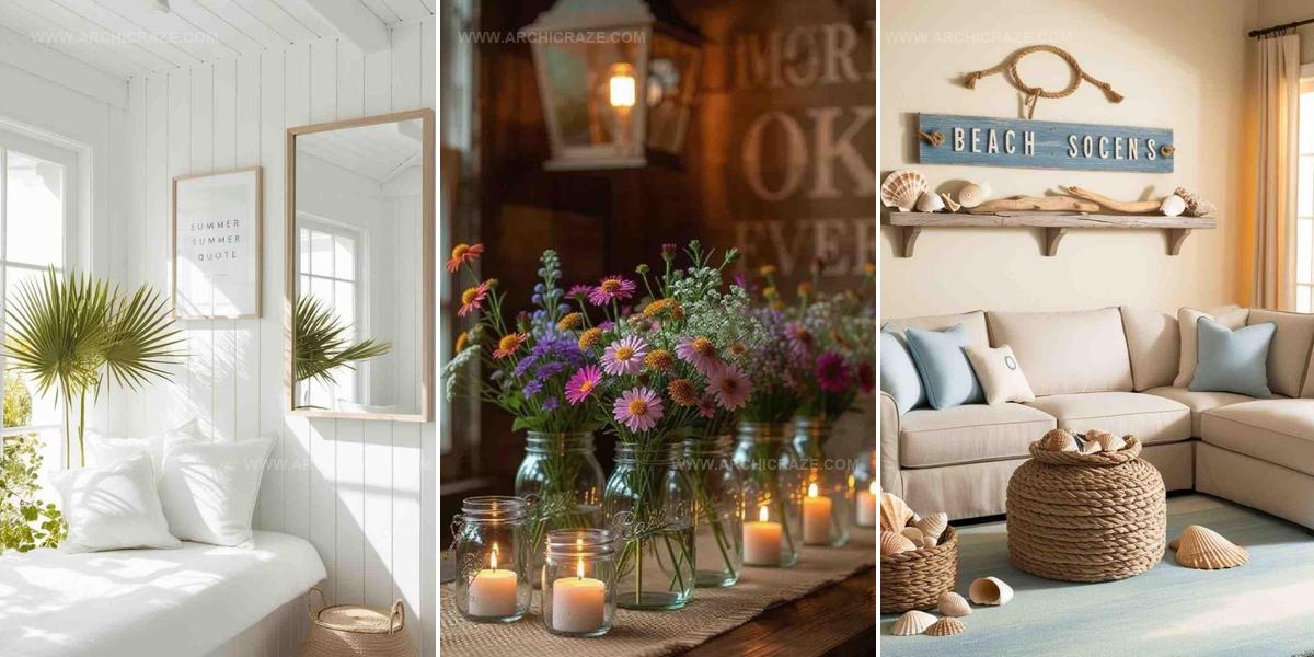 5854731 Summer Decor Ideas For Mantle Ideas