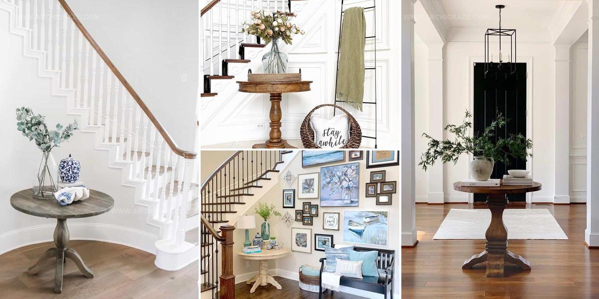 7476455 Entryway Round Table Ideas