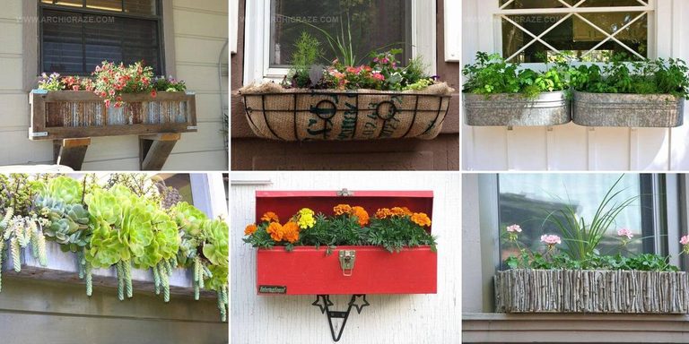 8302805 DIY Window Box Planter Ideas