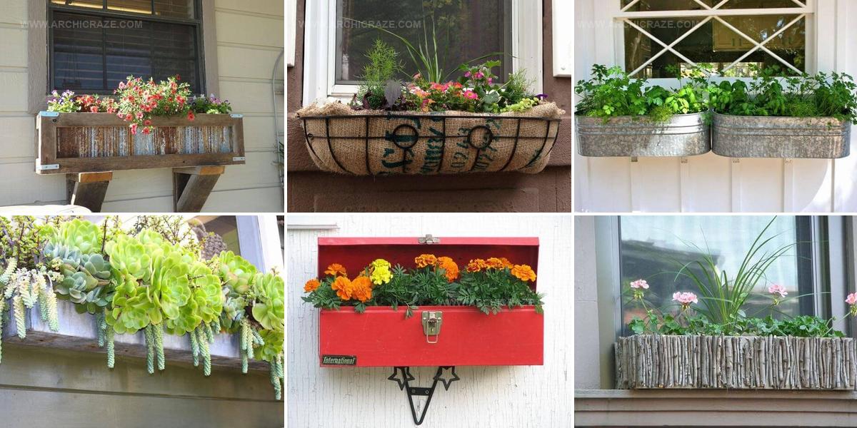 8302805 DIY Window Box Planter Ideas
