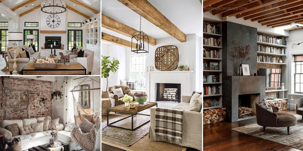 7584838 Wooden Beam Living Room Ideas