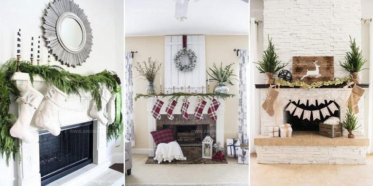 6353238 Christmas Mantel Styling Ideas