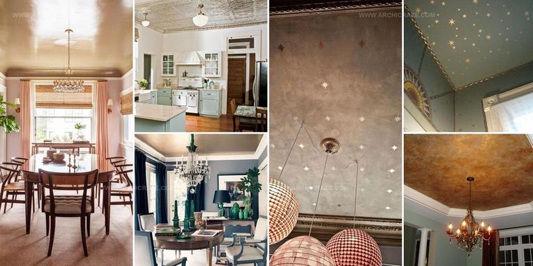 3919576 Modern Metal Ceiling Decor Ideas