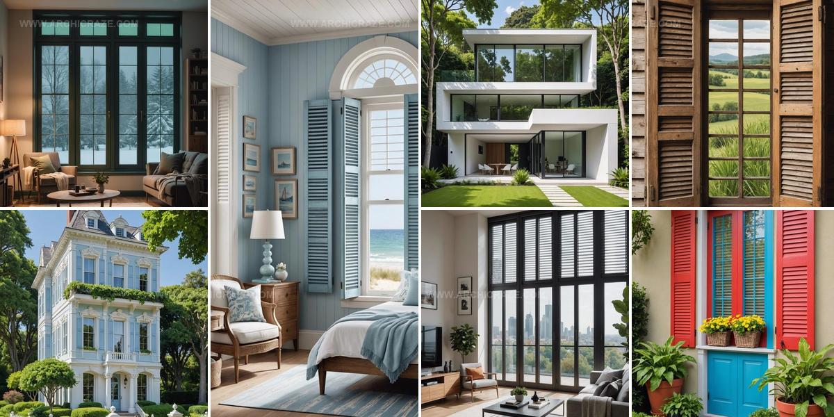 2218571 Creative And Trendy Window Shutters