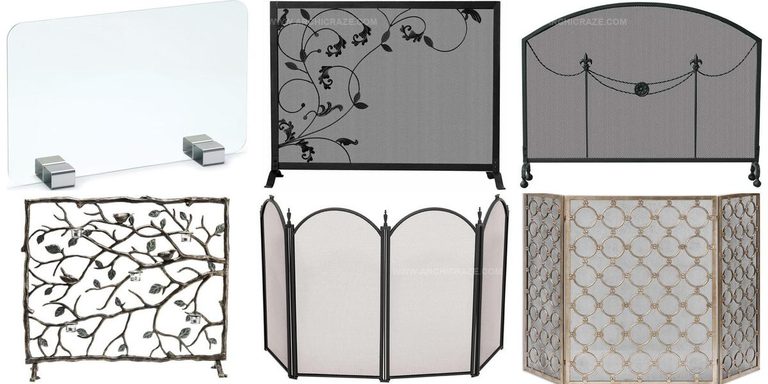 8278771 Contemporary Fireplace Screen Ideas