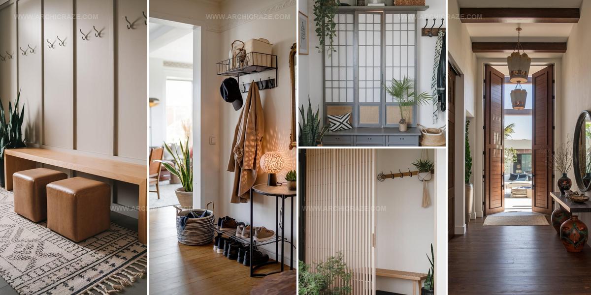 1740128 Hall Tree Entryway Ideas