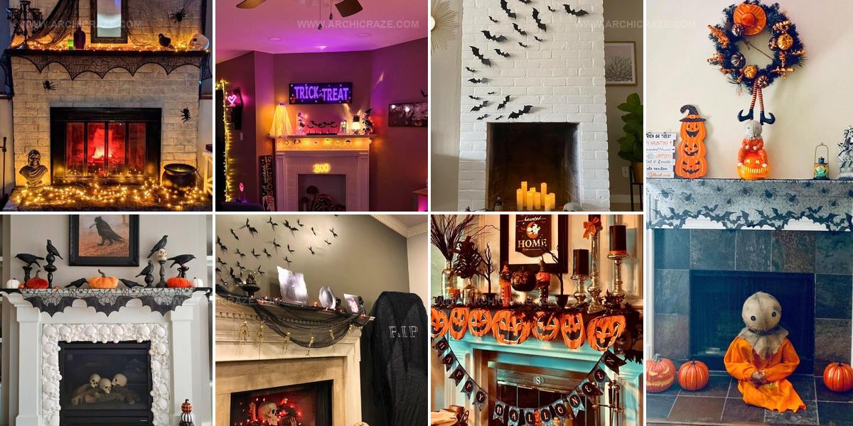 1624464 Spooky-Cute Halloween Fireplace Setups