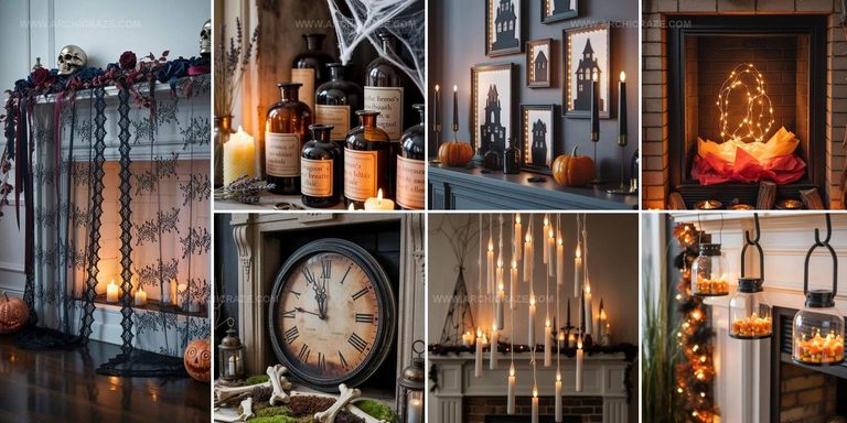 2232936 Best Halloween Fireplace Decor Ideas