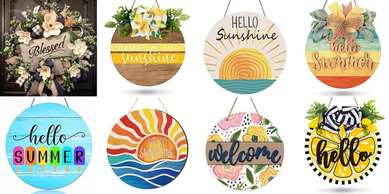8468090 Best Summer Door Hanger Ideas