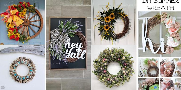 9911003 Summer Wreath Ideas