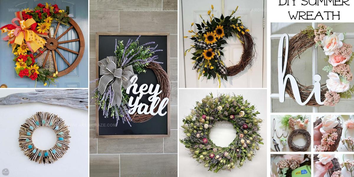 9911003 Summer Wreath Ideas