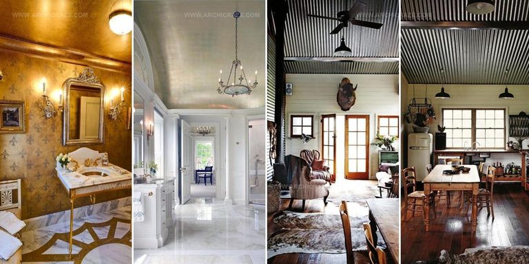 1874401 Metallic Ceiling Inspiration