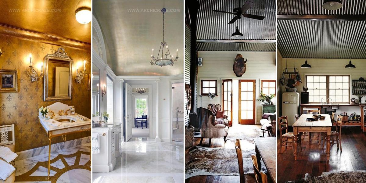 1874401 Metallic Ceiling Inspiration