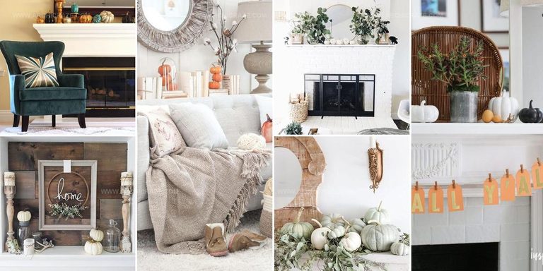 2621582 Thanksgiving Mantel Decor Ideas