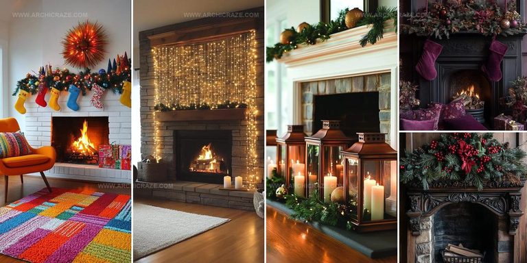 6689704 Christmas Fireplace Decoration Inspiration