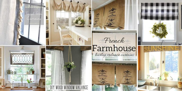 6664307 Farmhouse Window Treatment Ideas