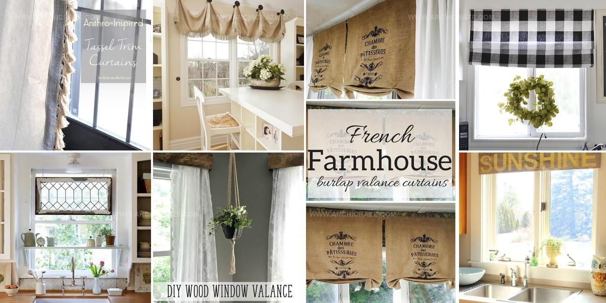 6664307 Farmhouse Window Treatment Ideas