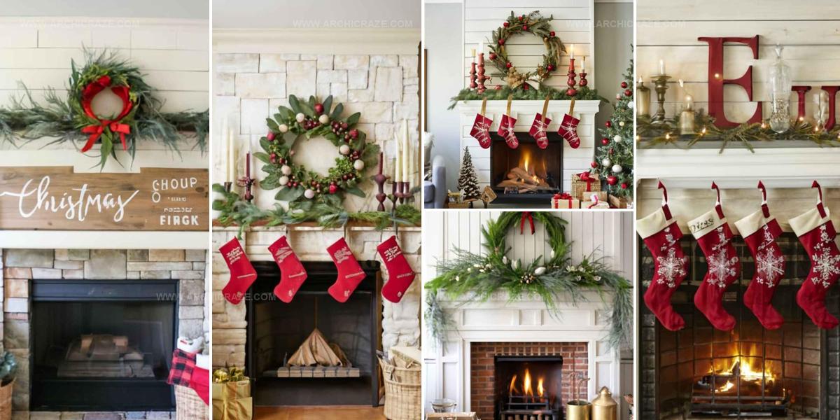 5818556 Best Christmas Mantel Decor Ideas