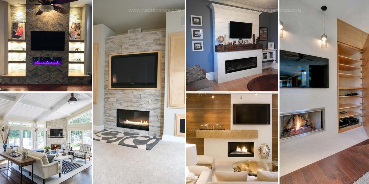 5849188 Electric Fireplace With TV Styles