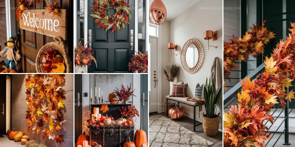 2027293 Elegant Autumn Decor for Entryway Ideas
