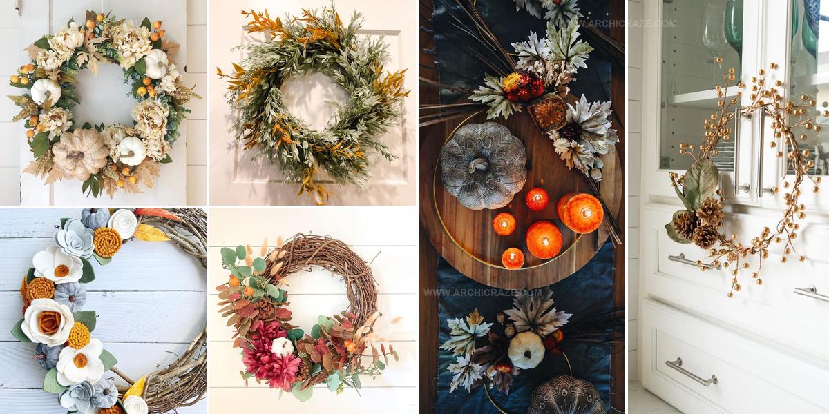 4527707 Gorgeous Fall Wreath Ideas