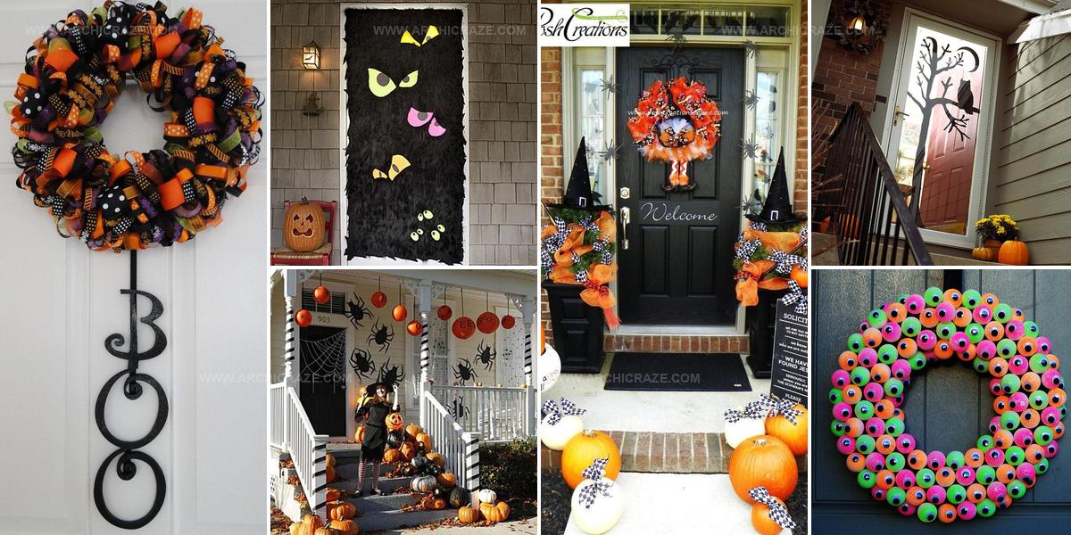 4352502 Halloween Door Decoration Inspiration