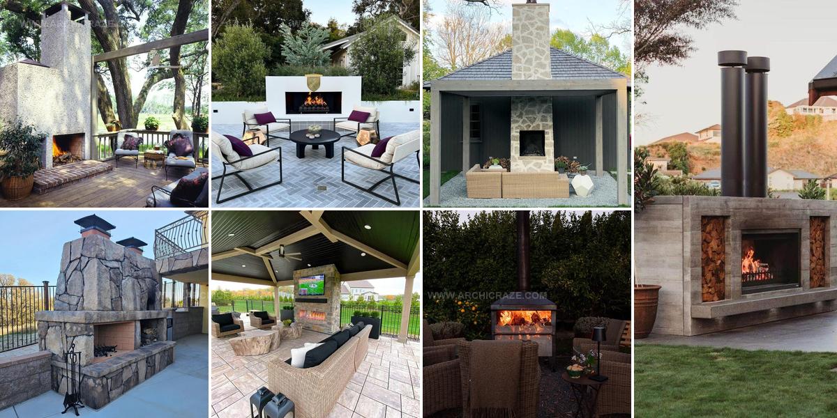 1640358 Outdoor Fireplace Styles