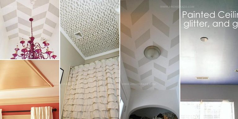 6219484 Painted DIY Ceiling Ideas