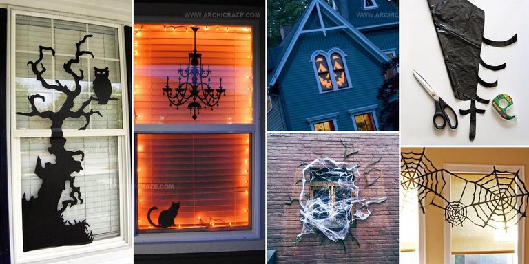4874060 Halloween Window Decoration Inspiration