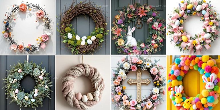 6513260 Easter Wreath Ideas for Your Front Door