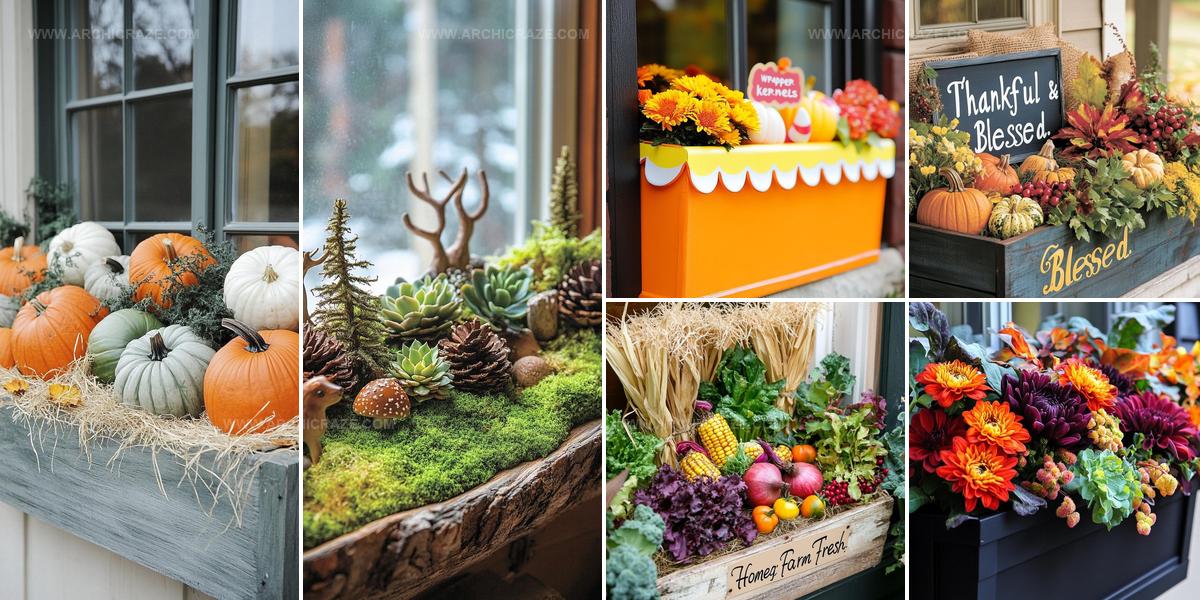 4474879 Magical Fall Window Boxes Today