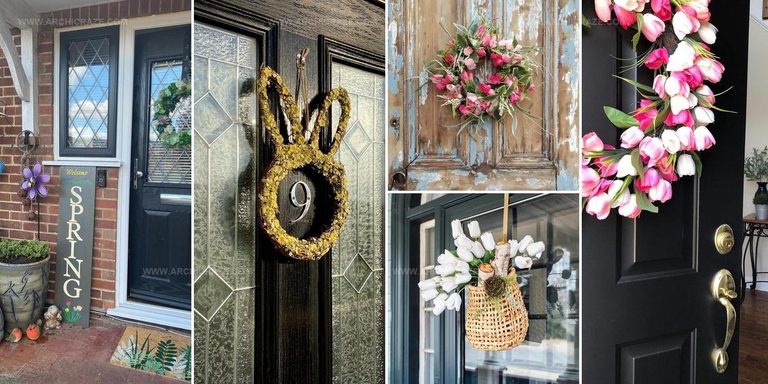 9544223 Spring Door Decoration Styles