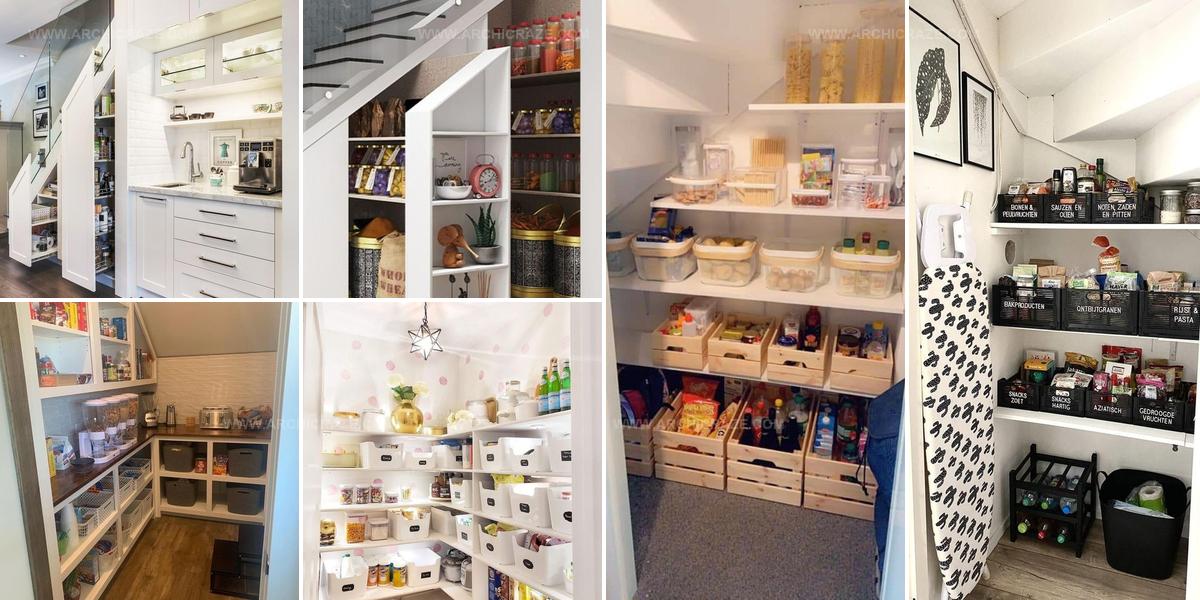 1314757 Under Stairs Pantry Inspiration