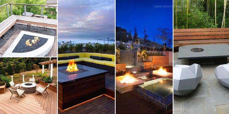 6451133 Decking Ideas With Fire Pits