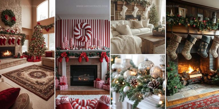 2132934 Christmas Mantel Decor Options