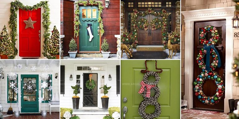 7293512 Christmas Door Decoration Inspiration