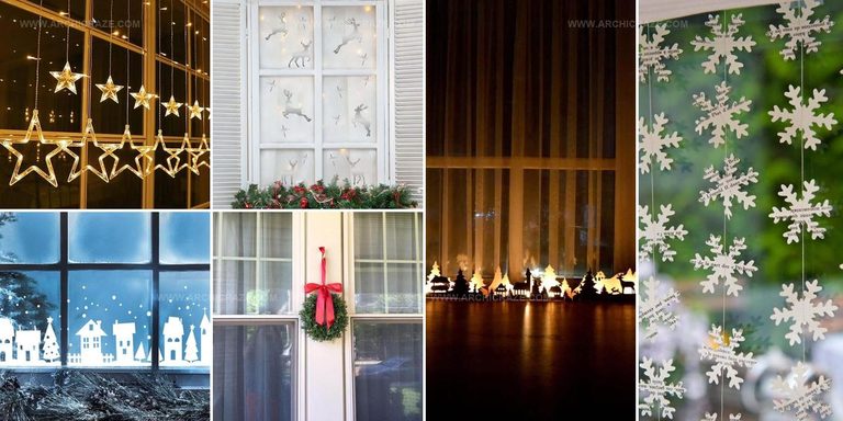 1314936 Christmas Window Decoration Inspiration