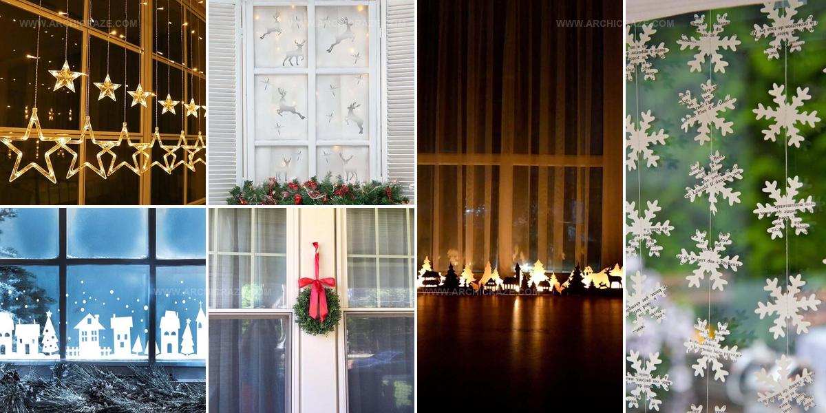 1314936 Christmas Window Decoration Inspiration