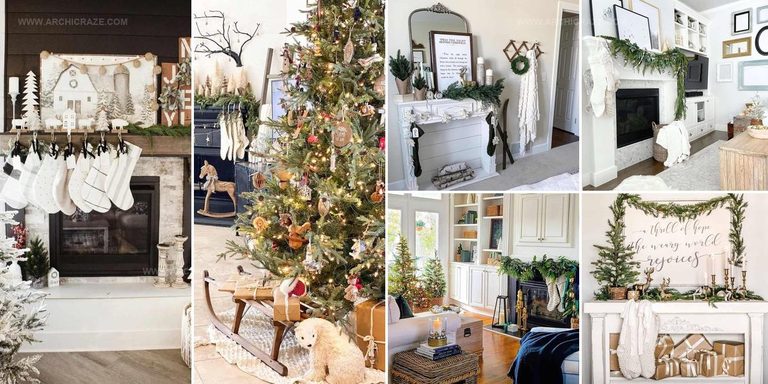 4427093 Christmas Mantel Decor Designs