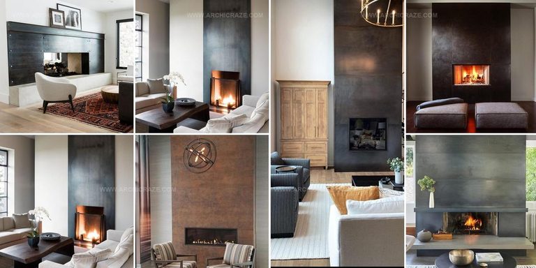 7299307 Metal Fireplace Styles