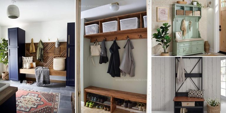 6113374 DIY Hall Tree Bench Ideas
