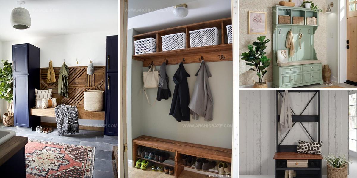 6113374 DIY Hall Tree Bench Ideas