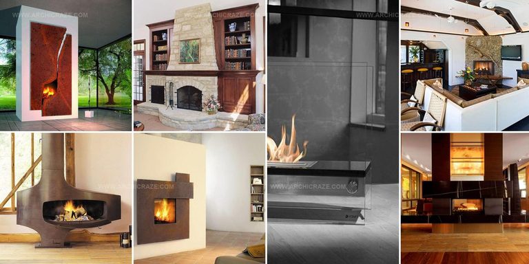 3718088 Modern Custom Fireplace Ideas